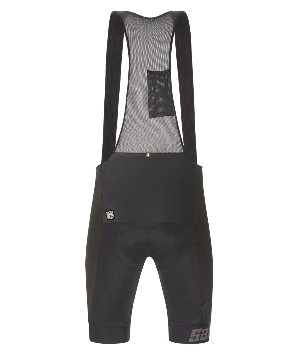 SANTINI Impact - Anti-Abrasion Bib Shorts Black
