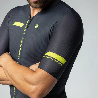 ALÉ CYCLING r-e | Short Sleeve Jersey Follow Me Black