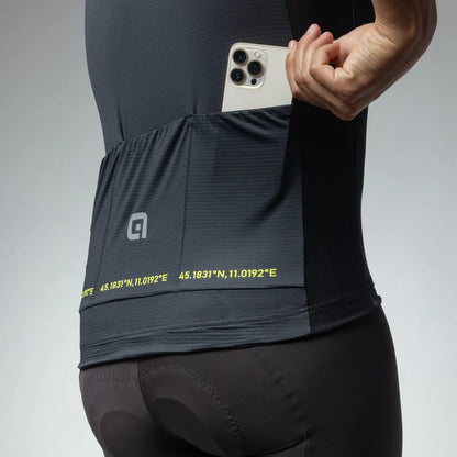 ALÉ CYCLING r-e | Short Sleeve Jersey Follow Me Black