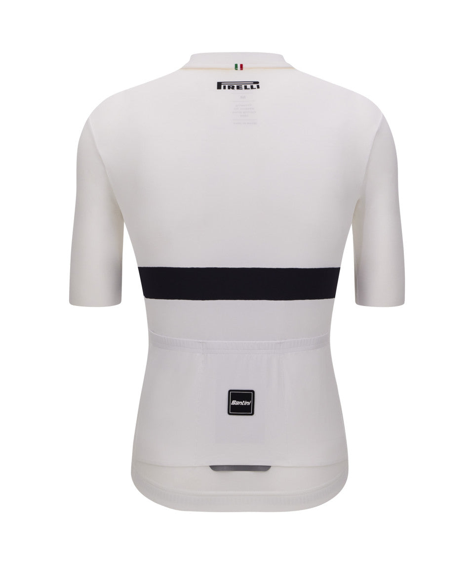 SANTINI Pirelli Jersey White