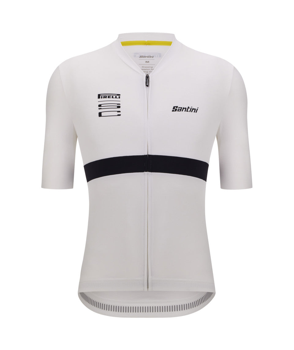 SANTINI Pirelli Jersey White