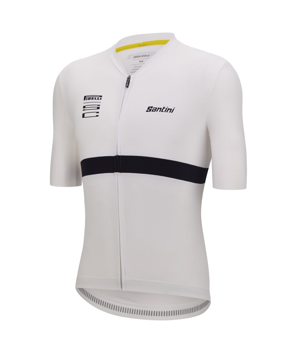 SANTINI Pirelli Jersey White