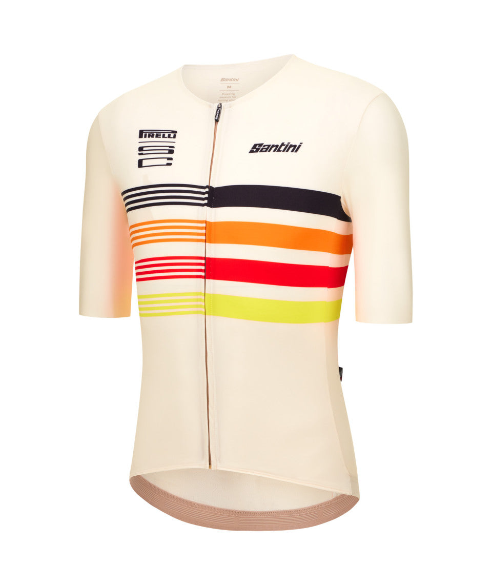 SANTINI Pirelli - Unisex Jersey Tape White