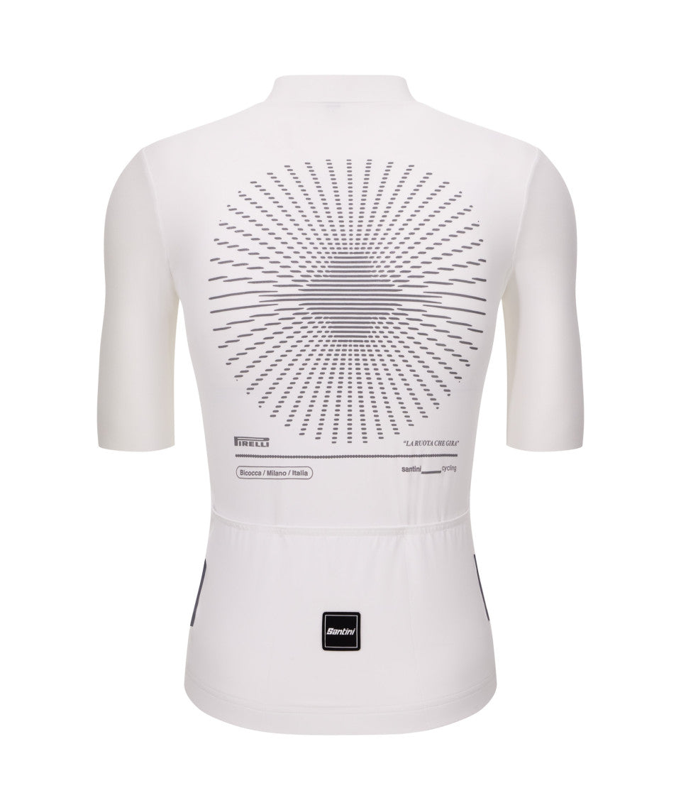 SANTINI Pirelli - Unisex Jersey Wheel White