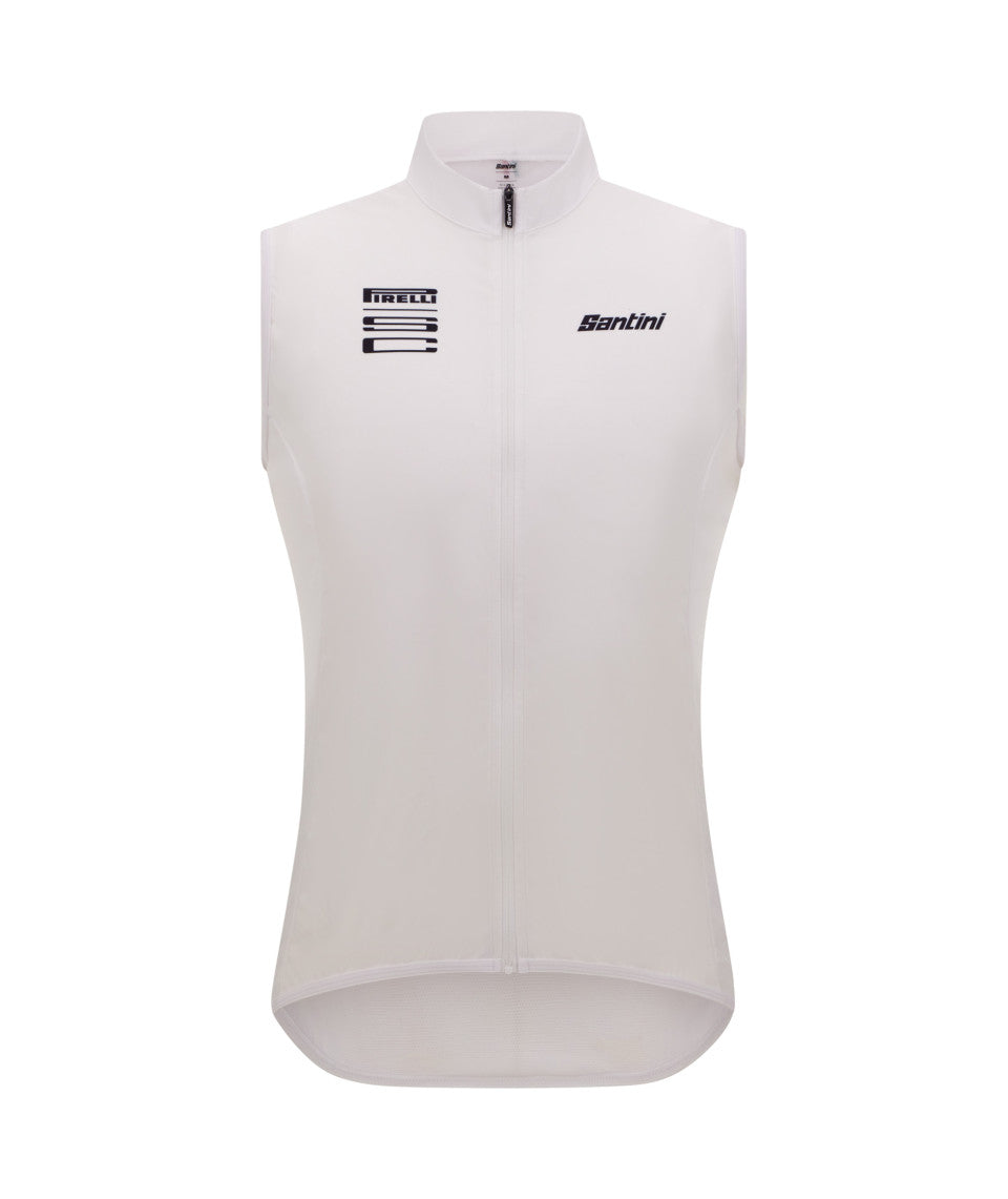 SANTINI Pirelli - Wind Vest White
