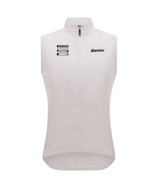 SANTINI Pirelli - Wind Vest White