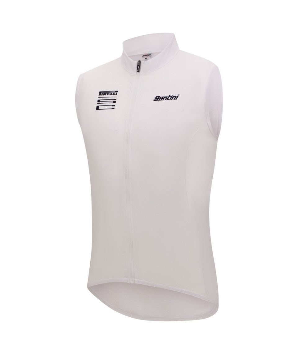 SANTINI Pirelli - Wind Vest White