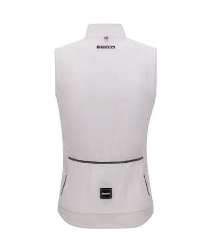 SANTINI Pirelli - Wind Vest White