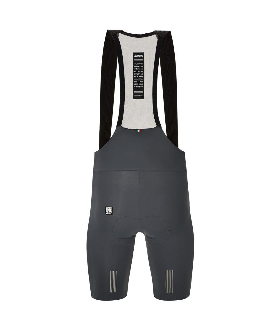 SANTINI Plush Bib Shorts Grey