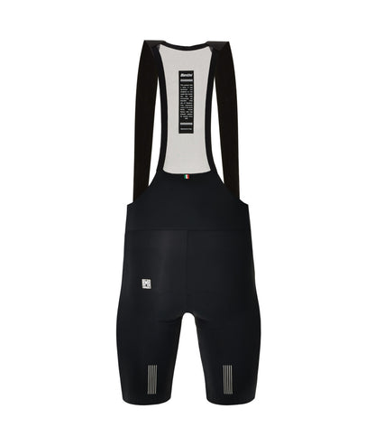 SANTINI Plush Bib Shorts Black