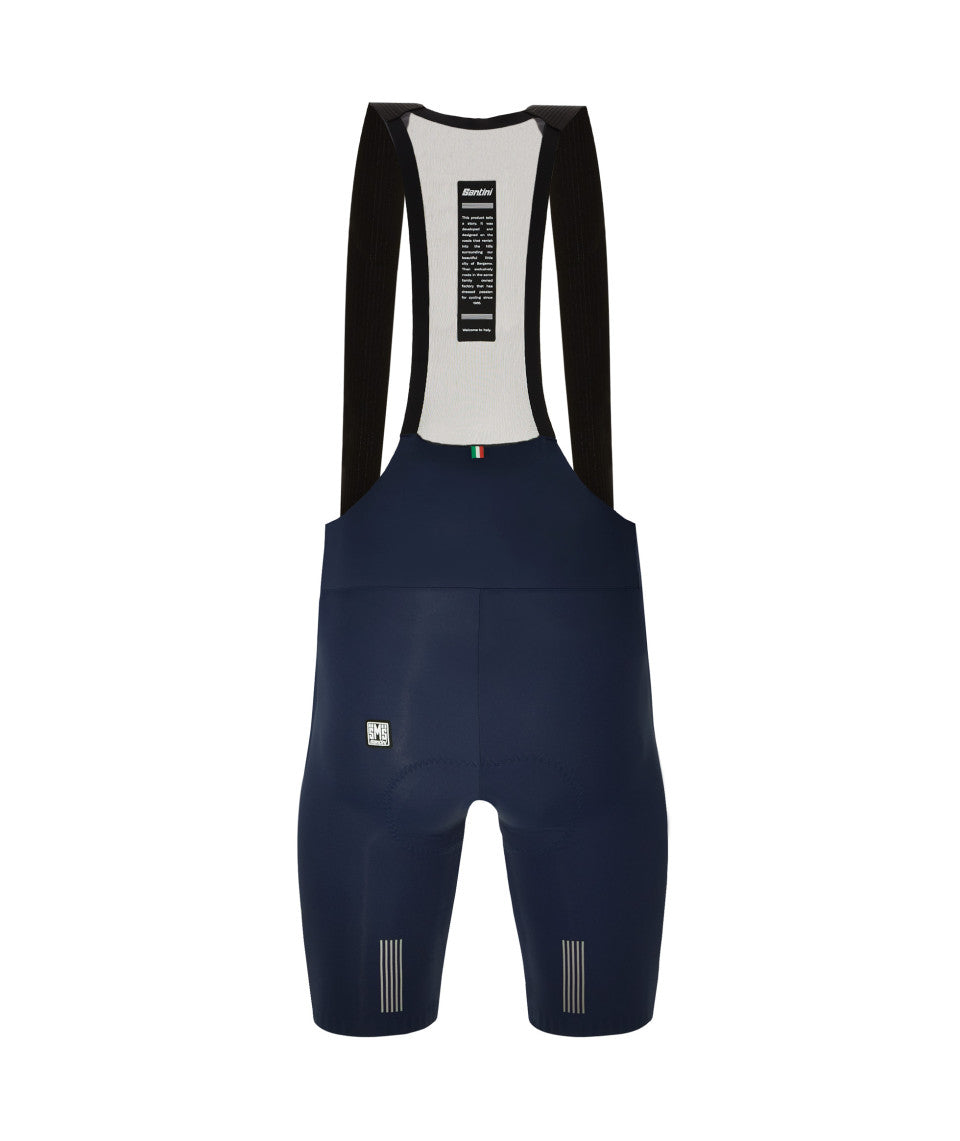 SANTINI Plush Bib Shorts Nautical Blue