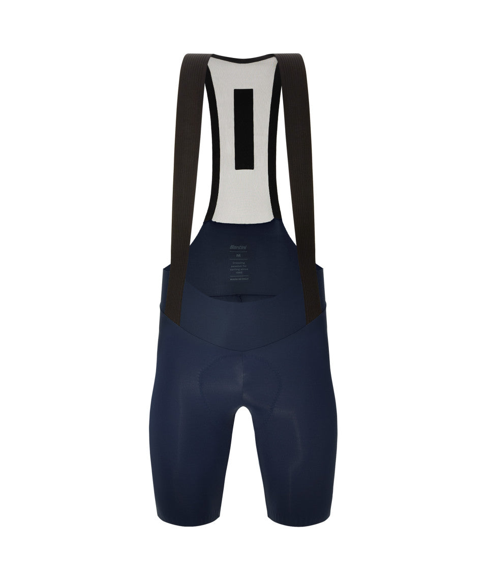 SANTINI Plush Bib Shorts Nautical Blue