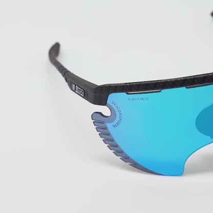SCICON Aerowing Lamon Carbono Mate / Multiespejo Azul