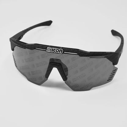 SCICON Aeroshade Kunken Carbono Mate / Monograma Plata