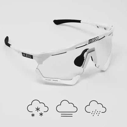 SCICON Aeroshade XL Blanco Brillo / Fotocromático