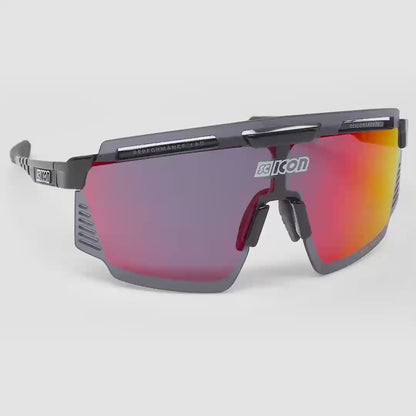 SCICON Aerowatt Negro Brillo / Rojo Multiespejo
