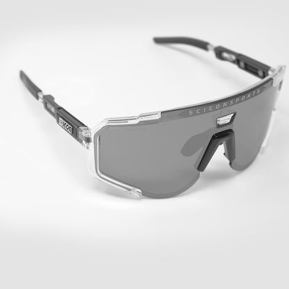 SCICON Aeroscope Crystal Gloss / Multimirror Silver