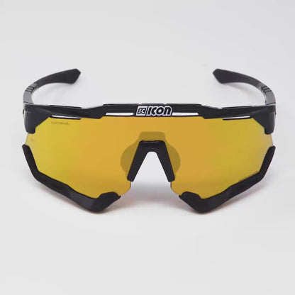 SCICON Aeroshade XL Negro Brillo / Bronce Multiespejo