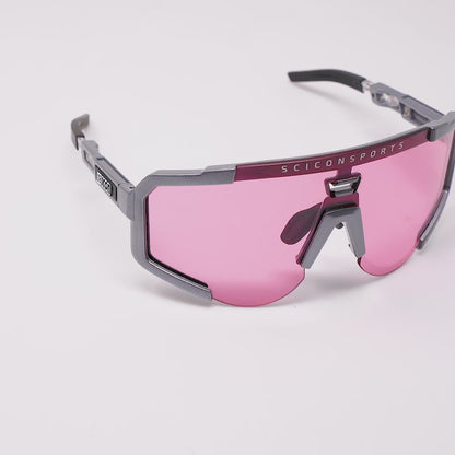 SCICON Aeroscopio Antracita Gris / Rosa