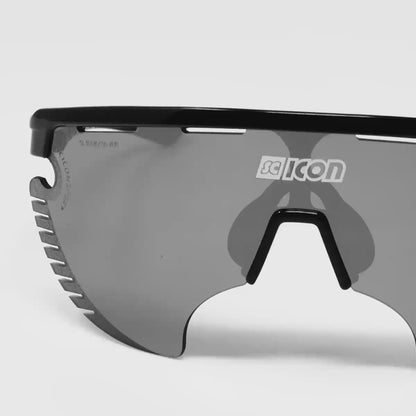 SCICON Aerowing Lamon Negro Brillo / Plata Multiespejo