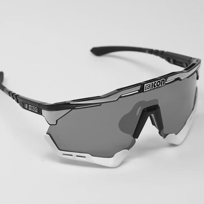 SCICON Aeroshade XL Negro/Blanco / Multiespejo Plata