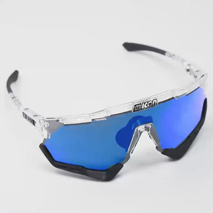 SCICON Aeroshade XL Cristal Brillo / Multiespejo Azul