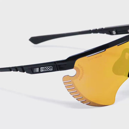 SCICON Aerowing Lamon Negro Brillo / Bronce Multiespejo
