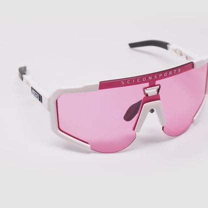 SCICON Aeroscope White Gloss / Pink