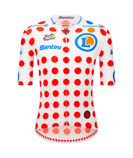 SANTINI Tour De France - Official Polka Dot Jersey