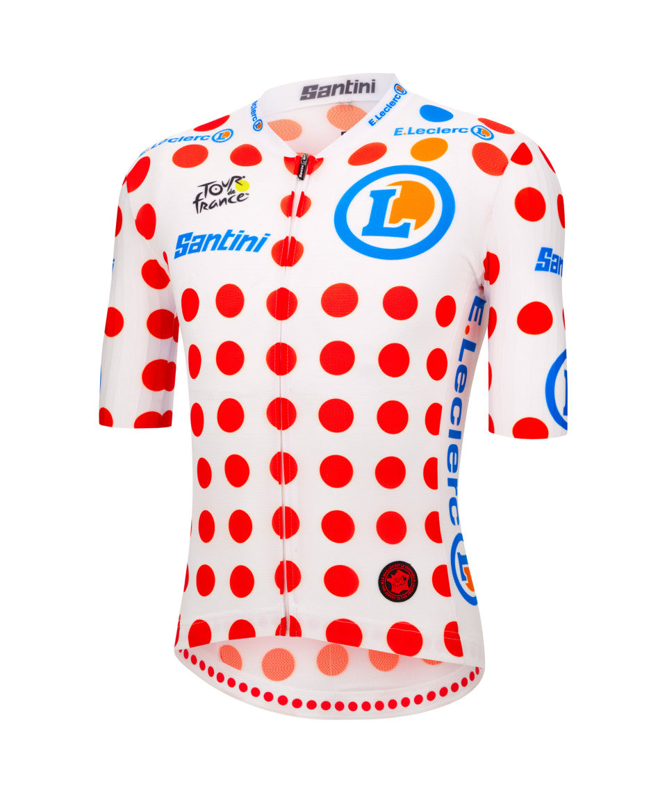 SANTINI Tour De France - Official Polka Dot Jersey